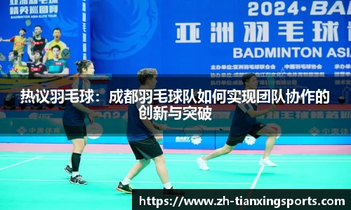热议羽毛球:成都羽毛球队如何实现团队协作的创新与突破